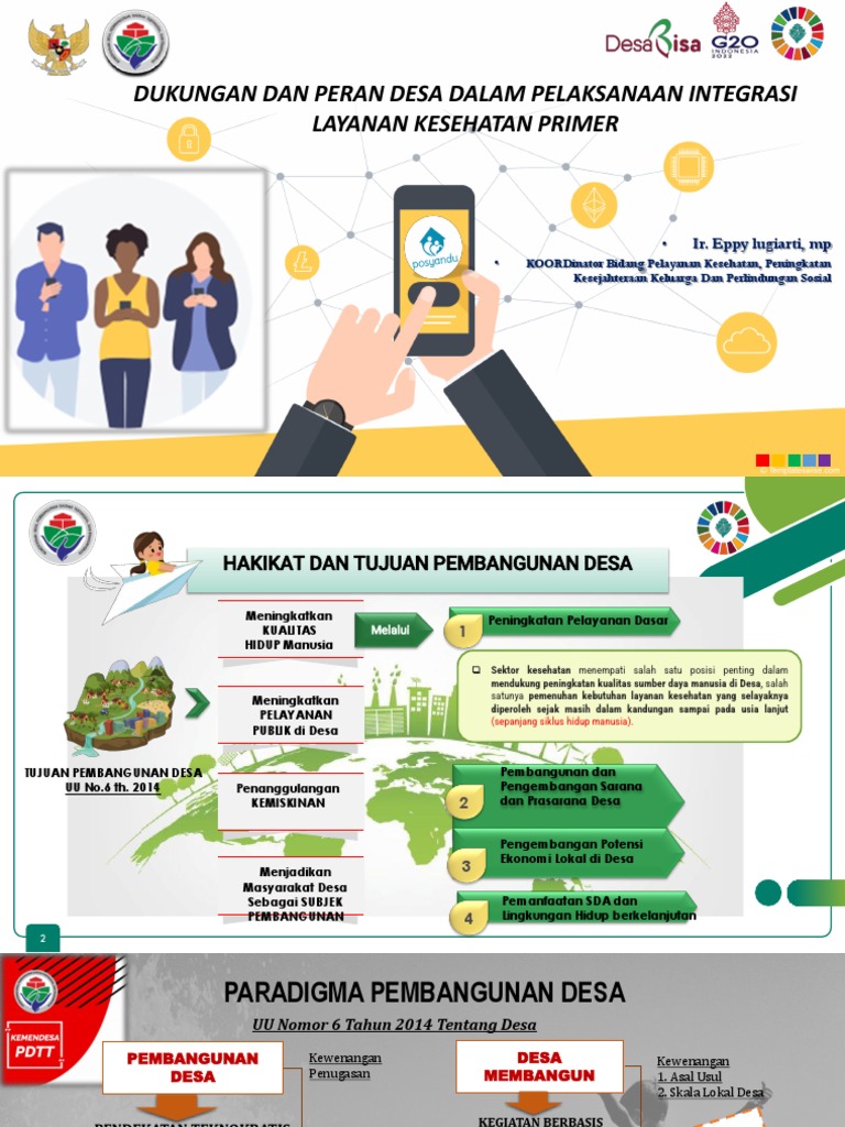 Peran Desa dalam Integrasi Layanan Kesehatan | PDF