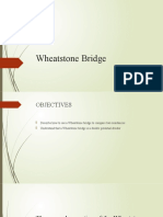 Wheatstone Bridge Notes