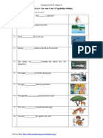 Worksheet Kela 8 Chapter II Can and Can't (1) (1)