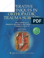 (LWW Medical Book Collection) Tornetta, Paul, Iii - Wiesel, Sam W - Operative Techniques in Orthopaedic Trauma Surgery-Lippincott Williams & Wilkins (2011)