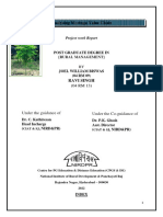 Project Report On Moringa Value Addition (Joel William & Ravi Singh)