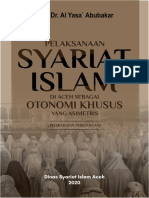 Pelaksanaan Syariat Islam Di Aceh NEW