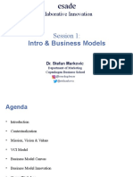 Session 1 Introduction & Business Model
