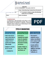 Conjunction - Study Notes