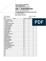Daftar Nilai Tulis Kelas Xii 2022
