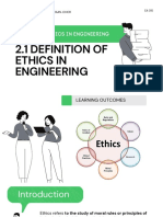 2.1 Definition of Ethics in Engineering