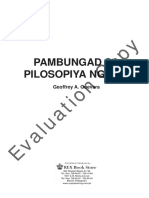 09-CP-00002-0 Pambungad Sa Pilosopiya NG Tao