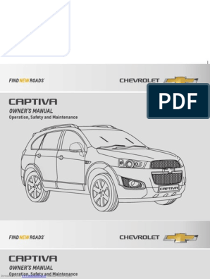 Captiva, PDF, Trunk (Car)
