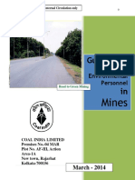 Guidelines For Environmental Personnel in Mines 20092016