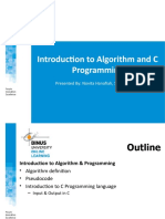 Introduction to Algorithm and C Programming