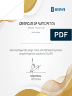 E Certificate FREE Webinar by Schoters