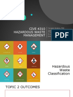 Chapter 2 Hazardous Waste Characterization - March 2021