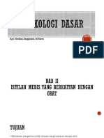 Istilah Berkaitan Dengan Obat