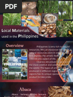 2nd Q Week 6 - Local Materials Used in The Philippines