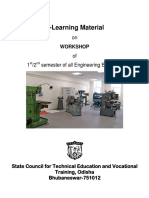 E-Learning Material on WORKSHOP for Engineering Diploma Courses