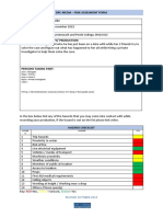 risk assessment re-done