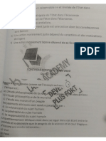 Évaluation D'éthique l1 PDF