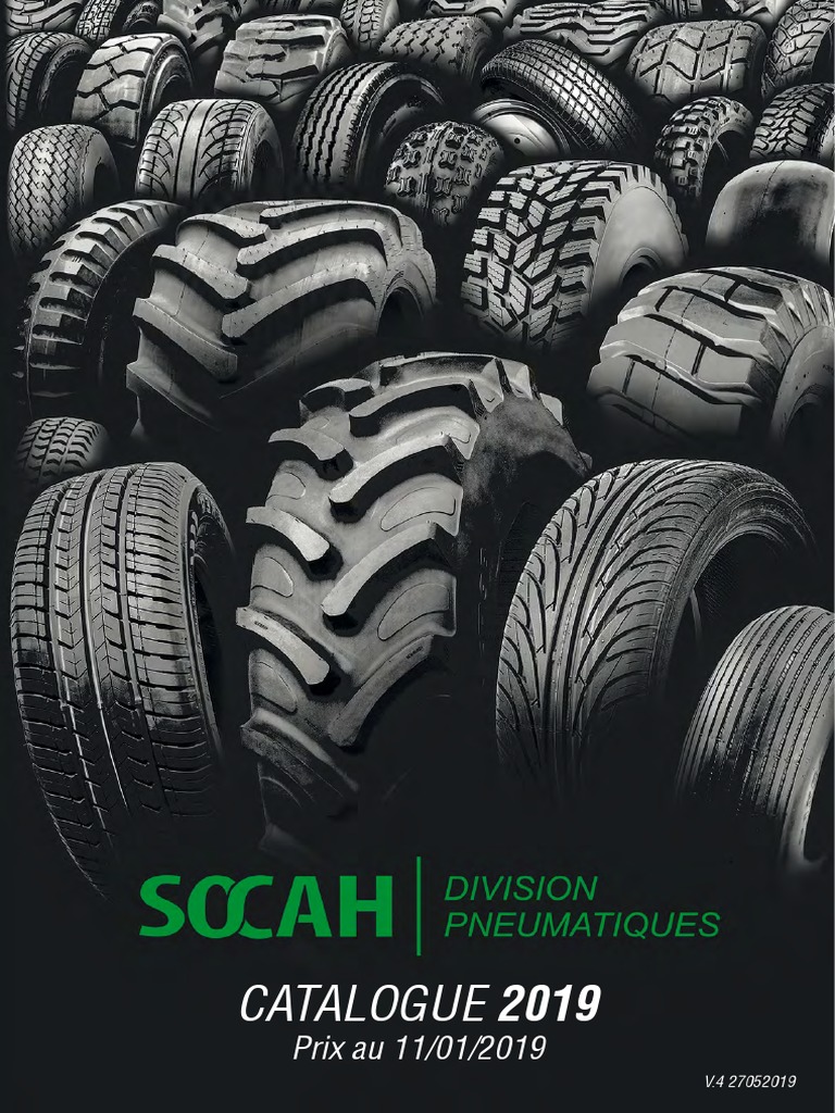 Catalogue Socah 2019, PDF, Pneumatique (véhicule)