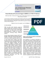 Bangladesh Journal of Infectious Diseases: Mental Health and Psychosocial Support (MHPSS) in COVID-19 Outbreak