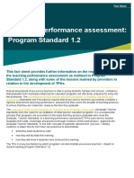 Program Standard 1 2 Factsheet 2021
