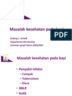 Masalah Kesehatan Pada Bayi - 13 Oktober 2020