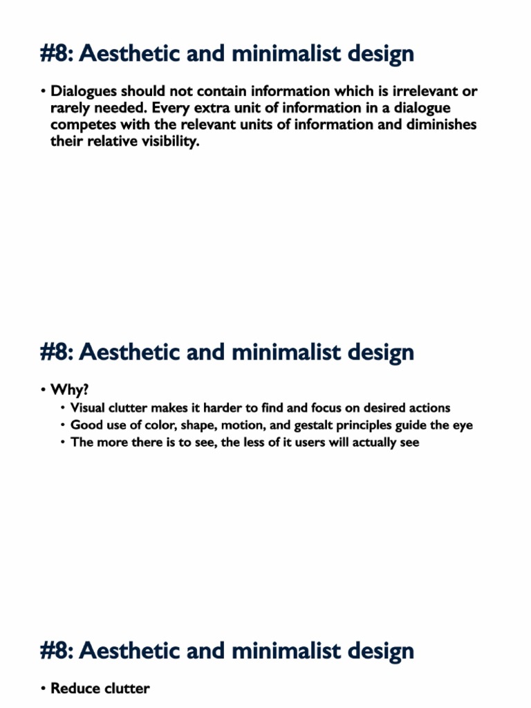 Aesthetic and Minimalist Design PDF