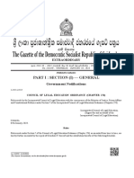 Revised Fees - Law College Sri Lanka