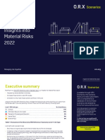 ORX Scenarios Insights Into Material Risks 2022 Public Report