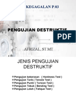 Ppt Pengujian Destruktif Material p.03