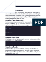 Introduction To Flask