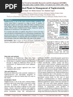 Study of Medicinal Plants in Management of Naphrotoxicity