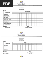 Grade - 8 Checklist