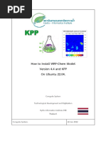 Install Ubuntu Mpich WRF 4.4 Chem KPP Eng