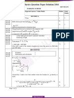 CBSE Class 12 Physics Question Paper Solution 2016: SET 55/1/1/N Marking Scheme