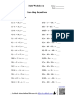 Algebra 1 Final Exam Review Guide | PDF