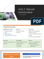 Unit 2 - Natural Environment Climate Graph