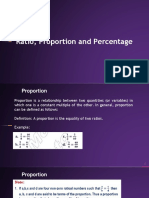 Ratio proportion and percentage_Lesson_2