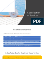 Services Classifications