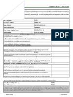 HSE-F-317 Plant Checklist Weekly & Upon Arrival