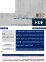 IIPRD - Patent Validity Analysis - Peter Henrik