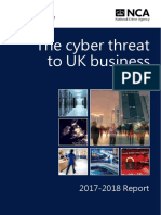 Cyber threat to UK business 2018