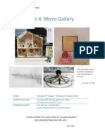 Unit 4 Micro Gallery Brief