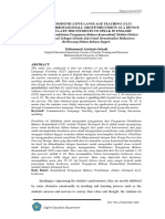 Using Communicative Language Teaching CLT Approach