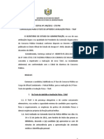 Edital 040.2011 - Convoca o para o Taaf Cfo - Pmap.