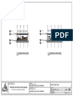 Building cross sections floor plans