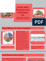 Issues With Food Security in Burbank CA