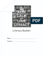 KS3 English Literacy Booklet