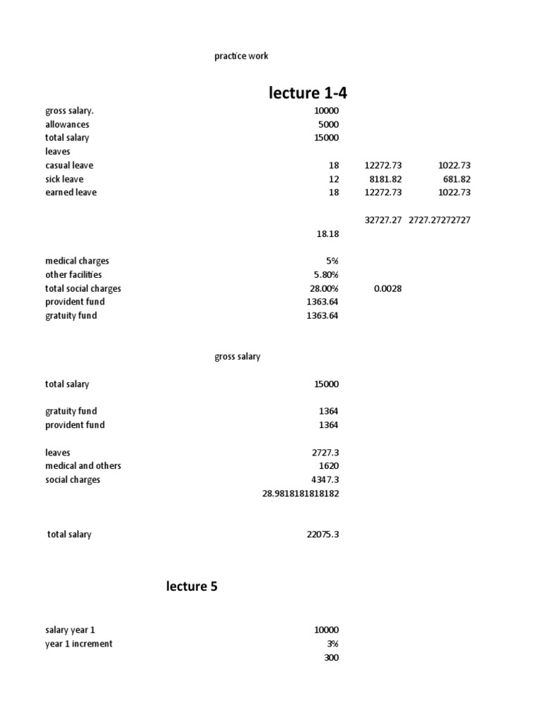 Practice PDF Interest Securities (Finance)