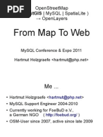 Open Street Map - Lite - Open Layers - From Map To Web Presentation