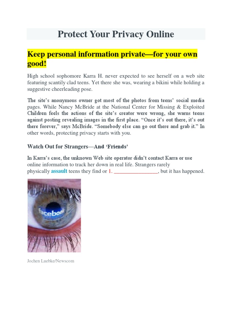 Sadie Calvanos Privacy Breach Protecting Your Reputation Online - vy0uh4l